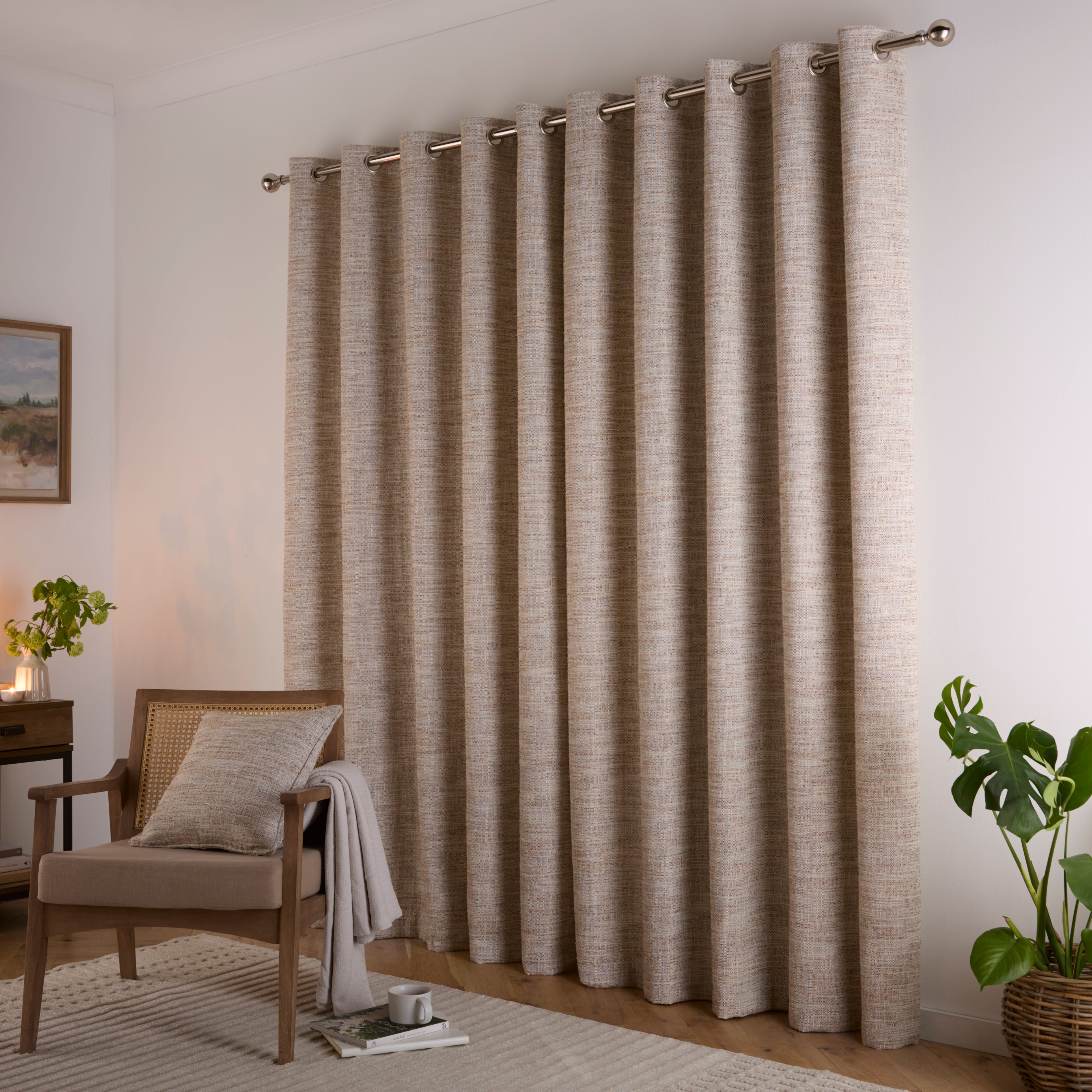 Churchgate Stathern Eyelet Curtains | Dunelm