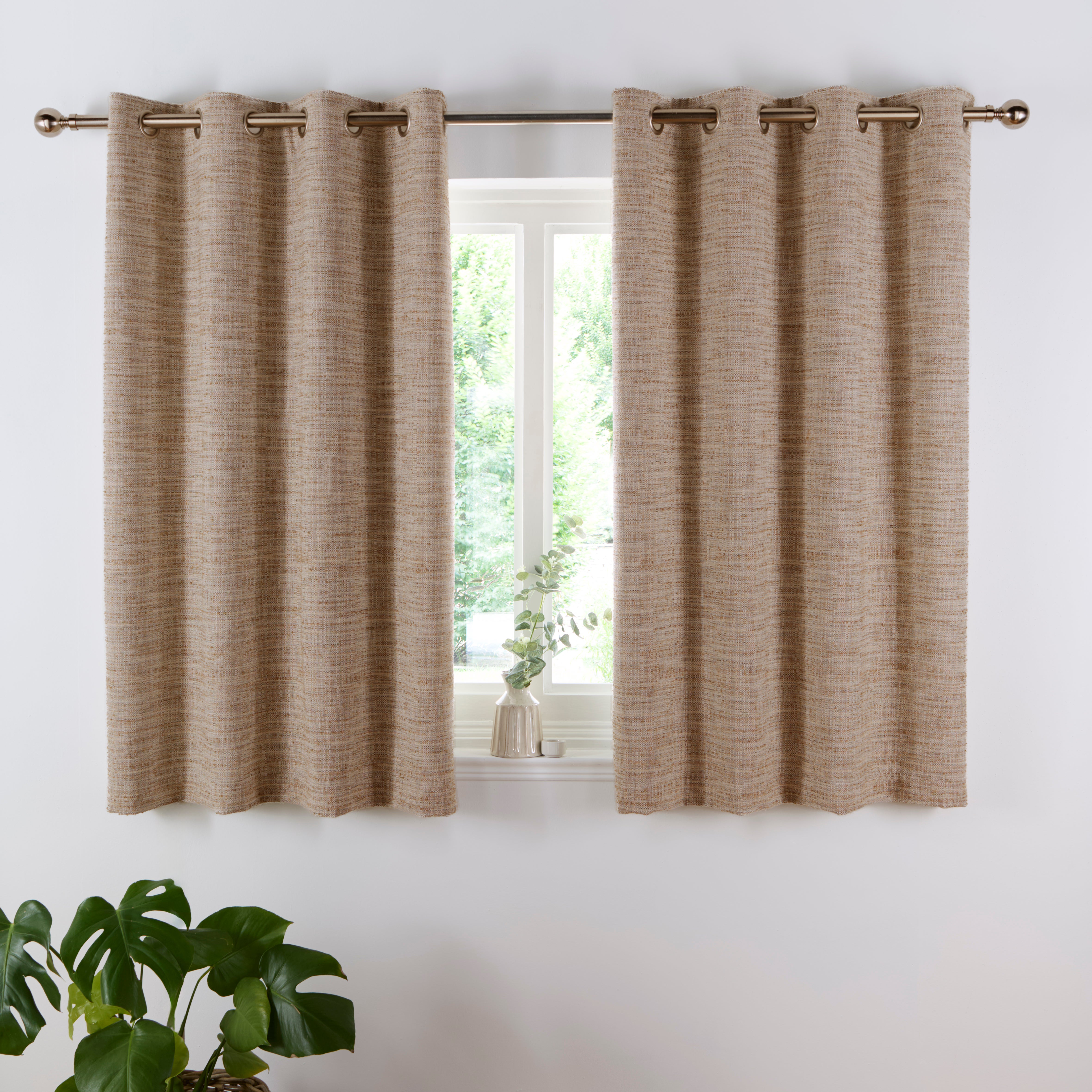 Churchgate Stathern Eyelet Curtains | Dunelm