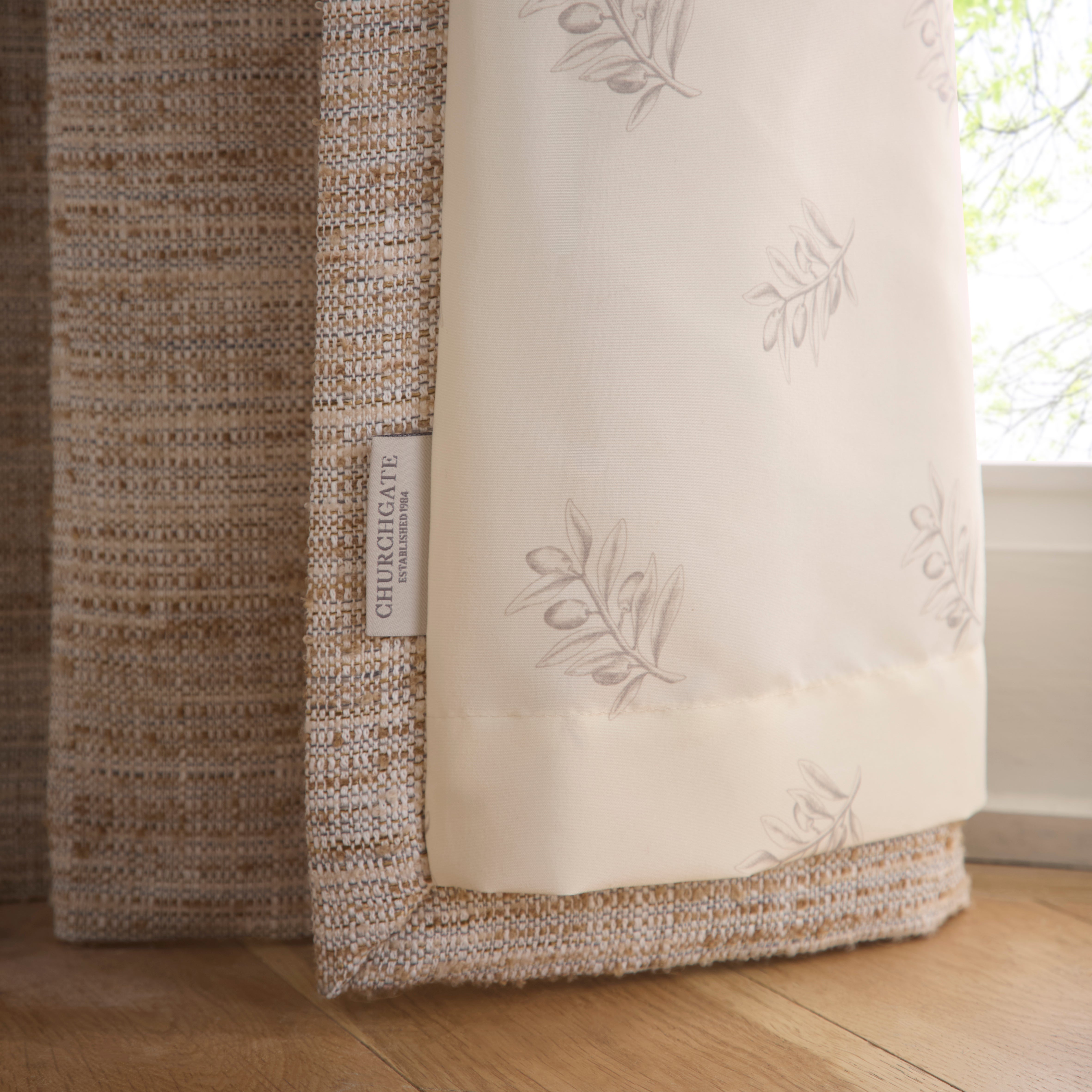 Churchgate Stathern Eyelet Curtains 