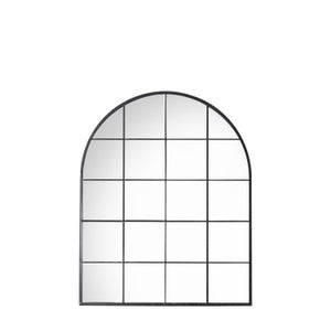 Cedar & Sage Rockwood Arched Window Wall Mirror