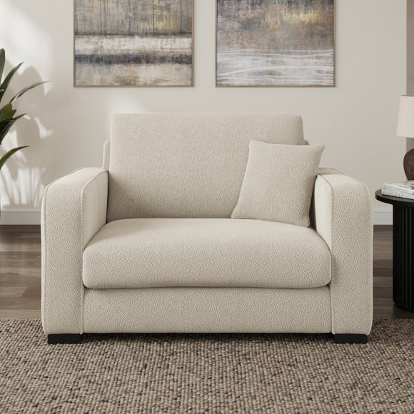 Carson Tonal Boucle Snuggle Chair