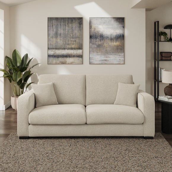 Carson Tonal Boucle 3 Seater Sofa