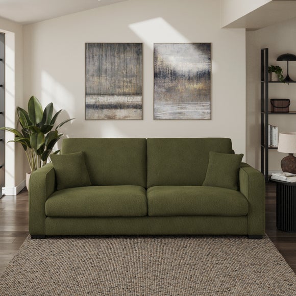 Carson Tonal Boucle 4 Seater Sofa