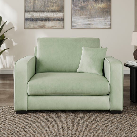 Click to view product details and reviews for Carson Vintage Velvet Snuggle Chair.