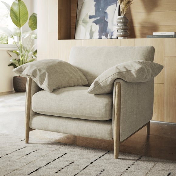 Click to view product details and reviews for Hector Tonal Plush Chenille Snuggle Chair.