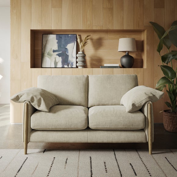 Hector Tonal Plush Chenille 2 Seater Sofa