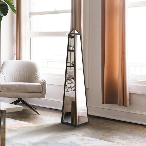 Obelisk Mirrored Indoor Outdoor Ornament