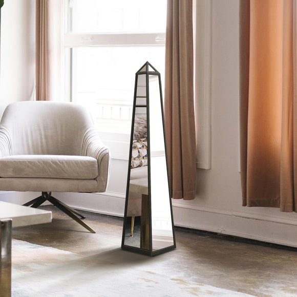 Click to view product details and reviews for Obelisk Mirrored Indoor Outdoor Ornament.