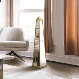 Obelisk Mirrored Indoor Outdoor Ornament