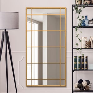 Tabula Window Rectangle Indoor Outdoor Full Length Wall Mirror