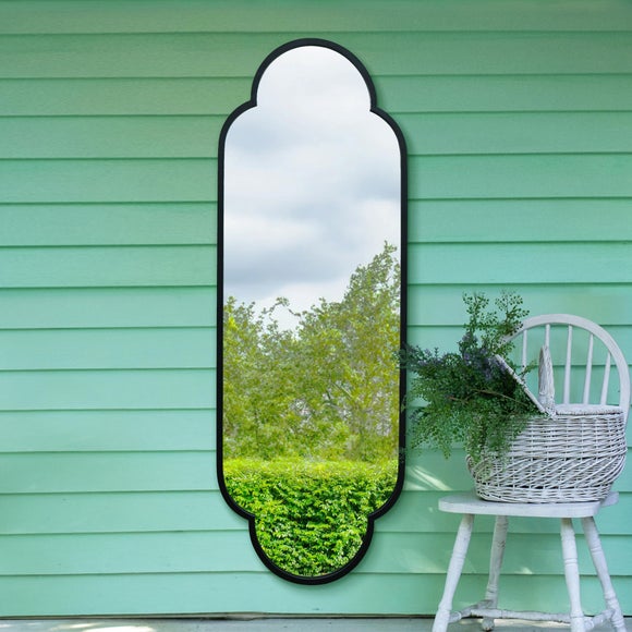 Duplici Oval Indoor Outdoor Full Length Wall Mirror