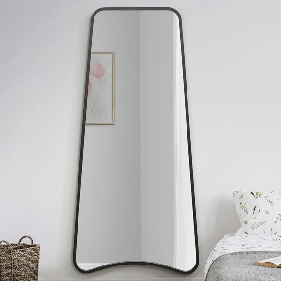 Poartans Abstract Pond Full Length Wall Mirror