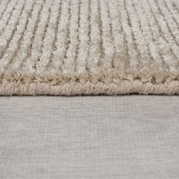 Photo 4 of Novah Luxury Ribbed Texture Rug