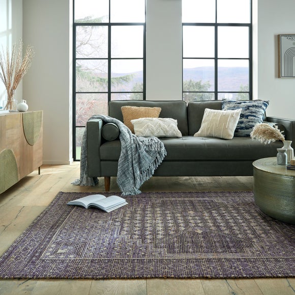 Rana Traditional Printed Jute Rug