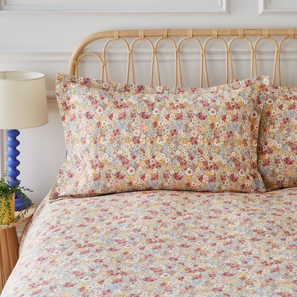 Hannah Retro Ditsy Oxford Pillowcase