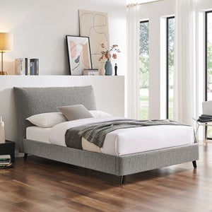 Limelight Luna Pillow Back Bed Frame- Boucle