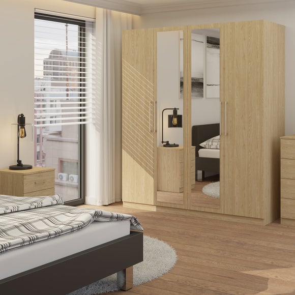 Foster 4 Door Wardrobe