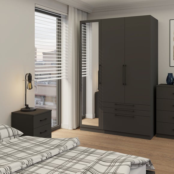 Foster Triple 3 Drawer Wardrobe