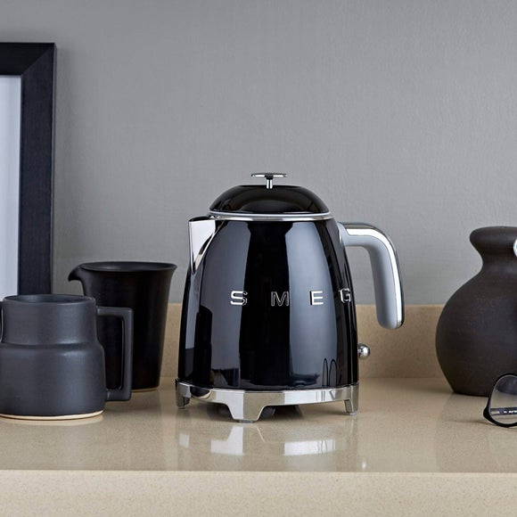 Click to view product details and reviews for Smeg 50s Style Mini Kettle. Click to view product details and reviews for Smeg 50s Style Mini Kettle.