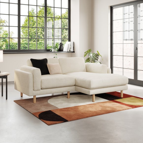 Newton Chunky Tonal Weave Corner Chaise