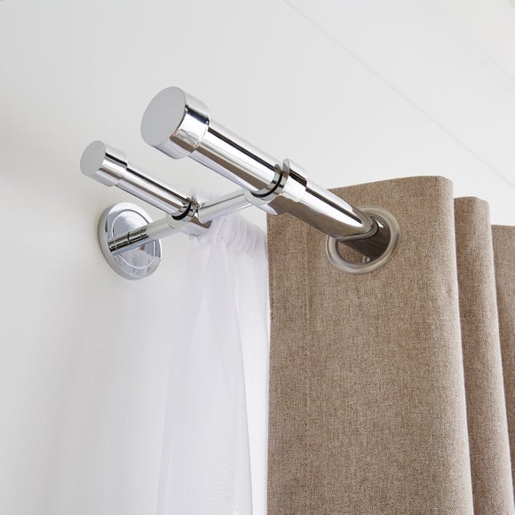 Photo 4 of Trinity Double Layer Extendable Metal Curtain Pole