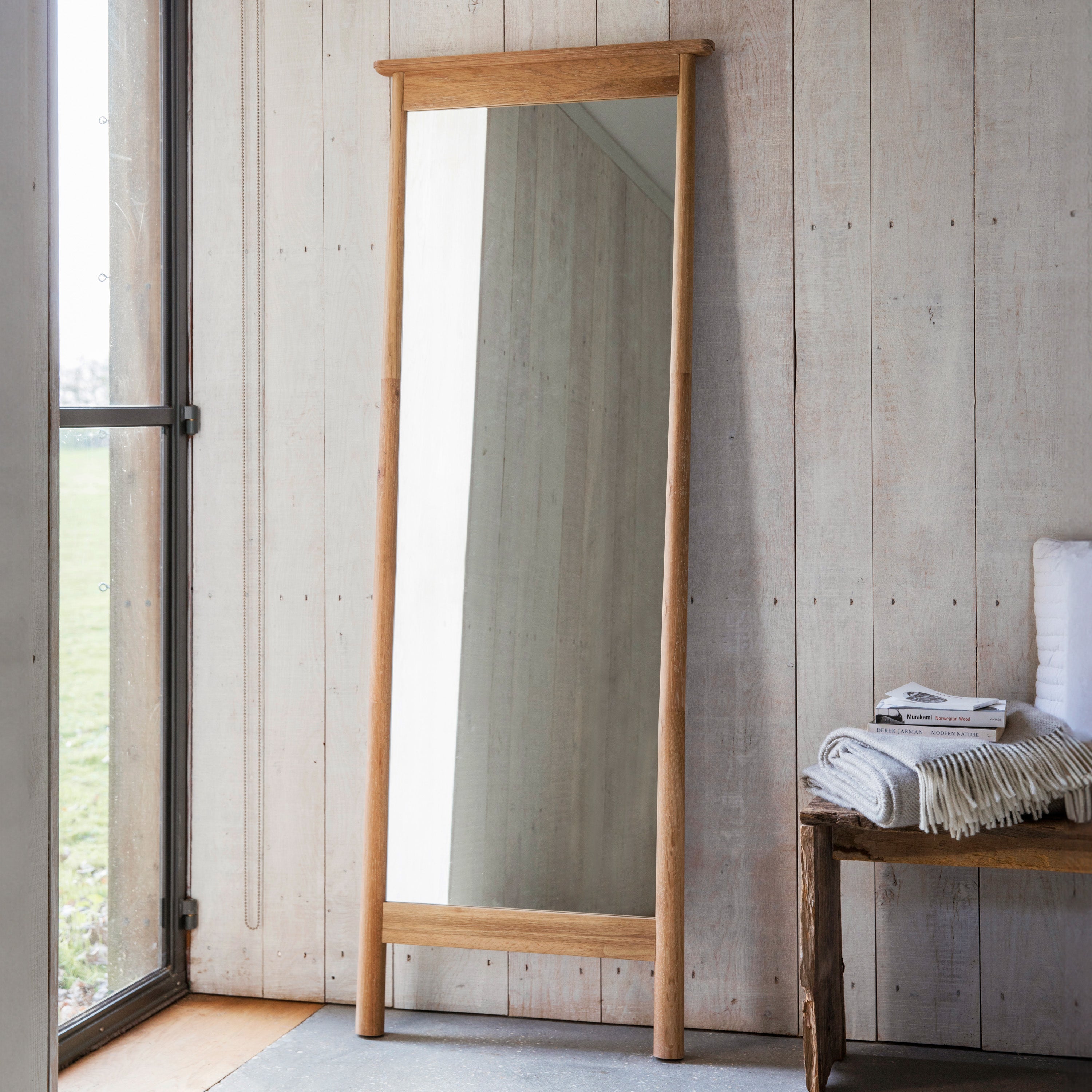 Waverly Cheval Full Length Mirror Natural