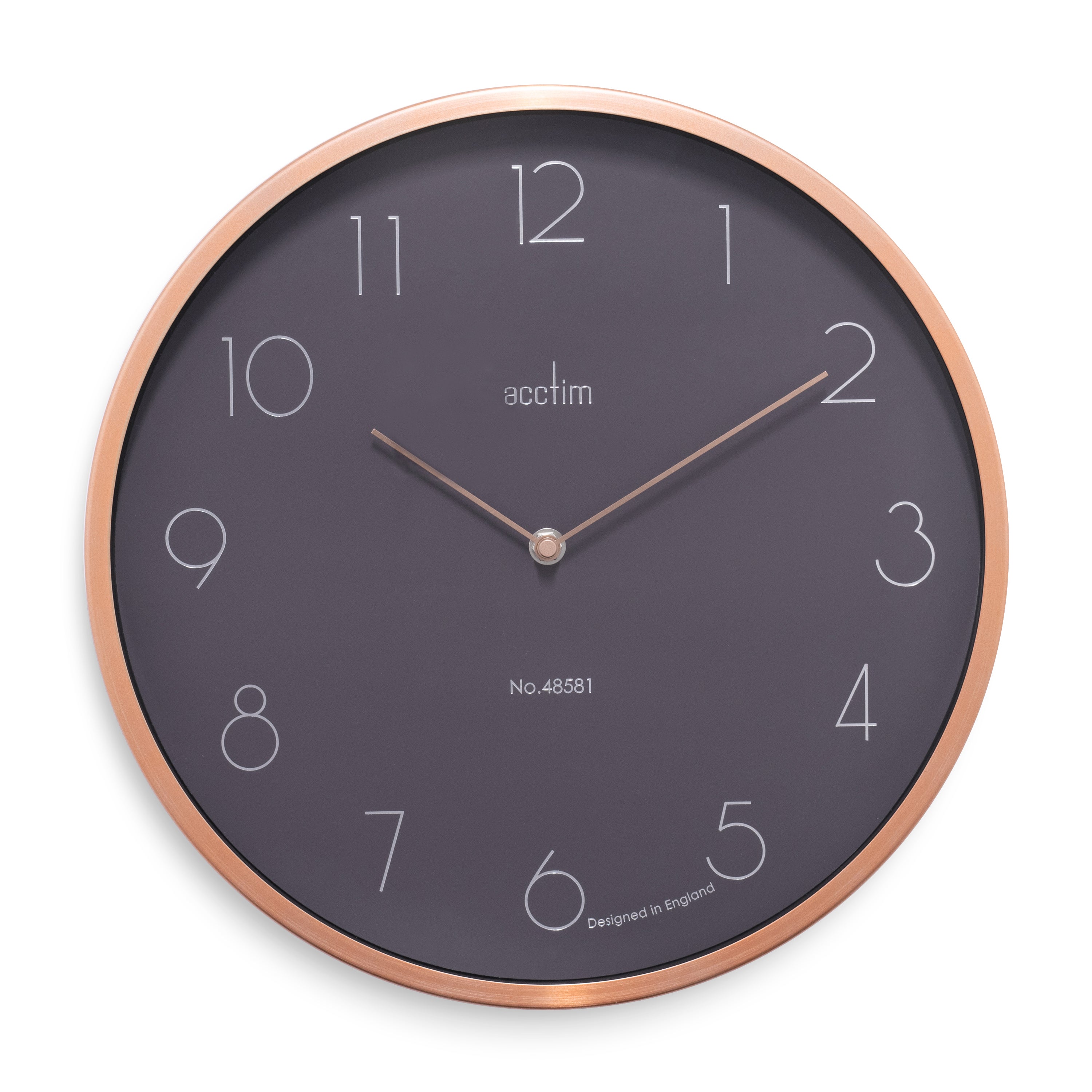 Acctim Madison Wall Clock Copper