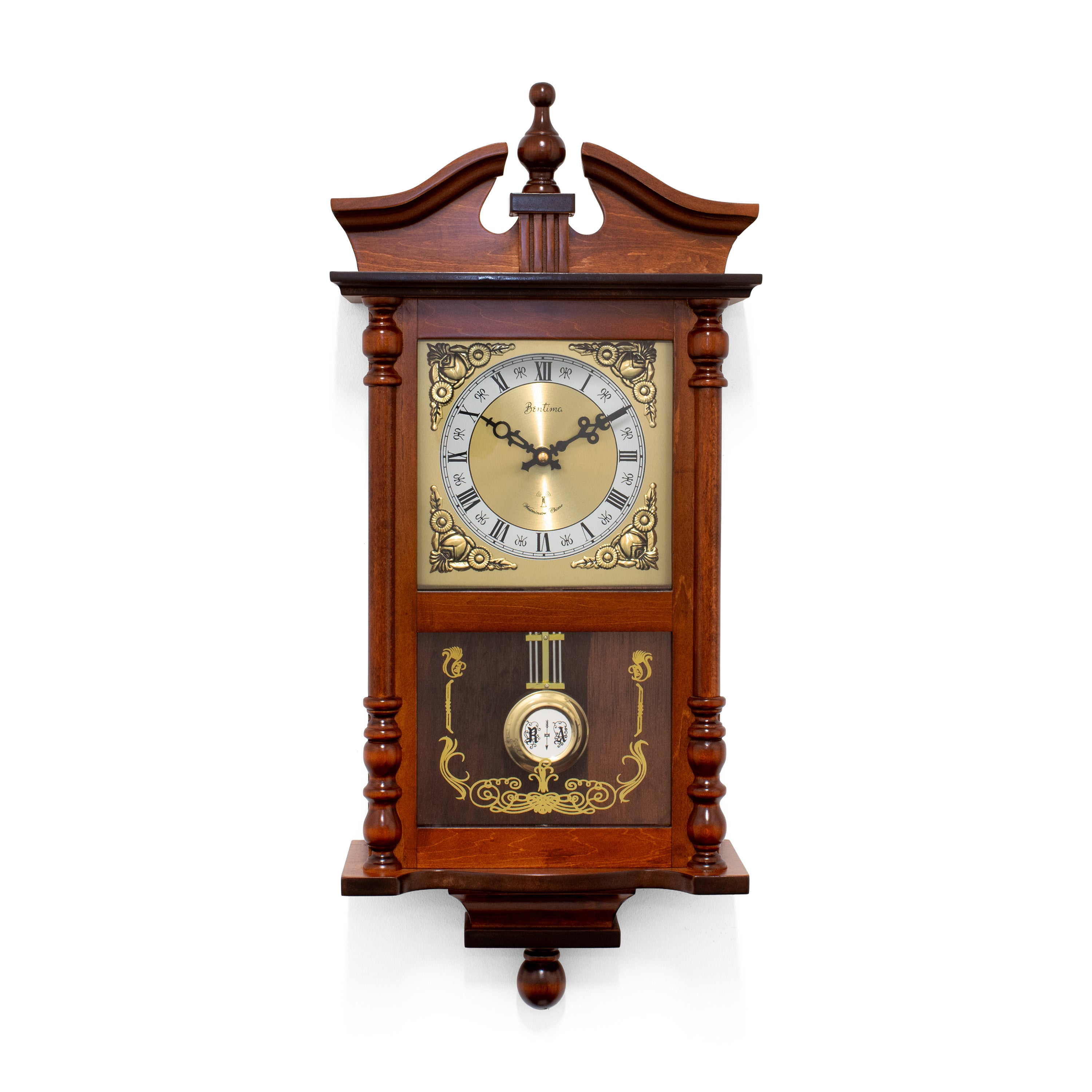 Acctim Westbury Pendulum Regulator Wall Clock