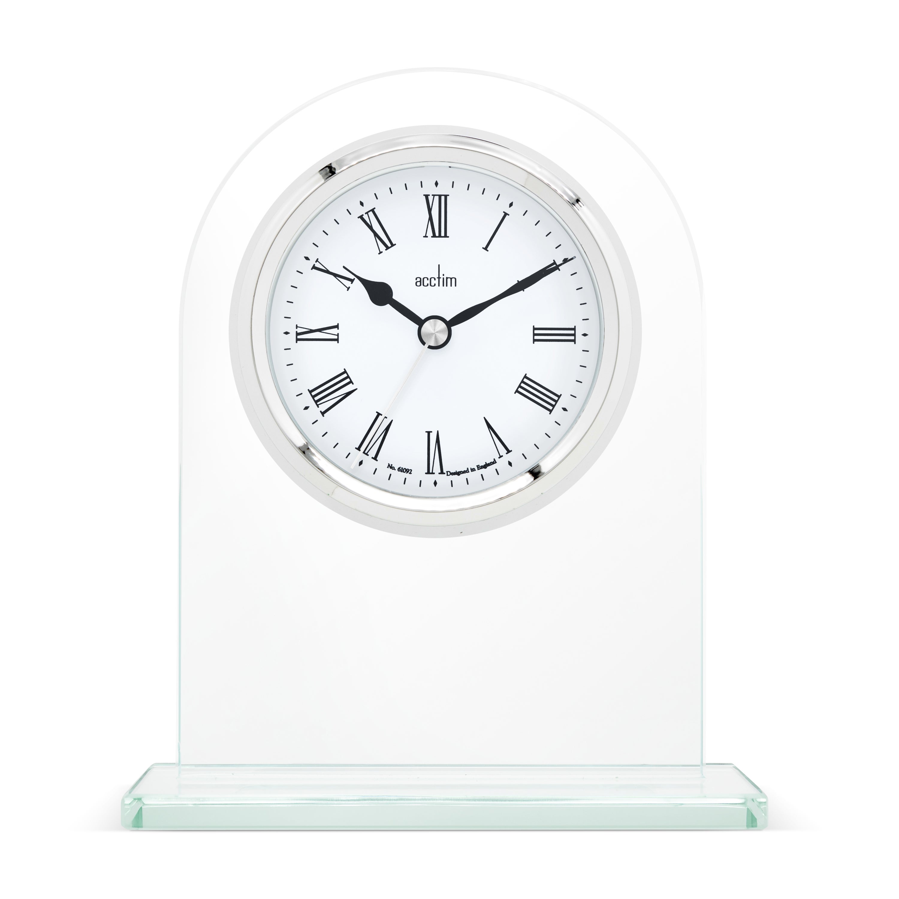 Acctim Ascott Mantel Clock Clear