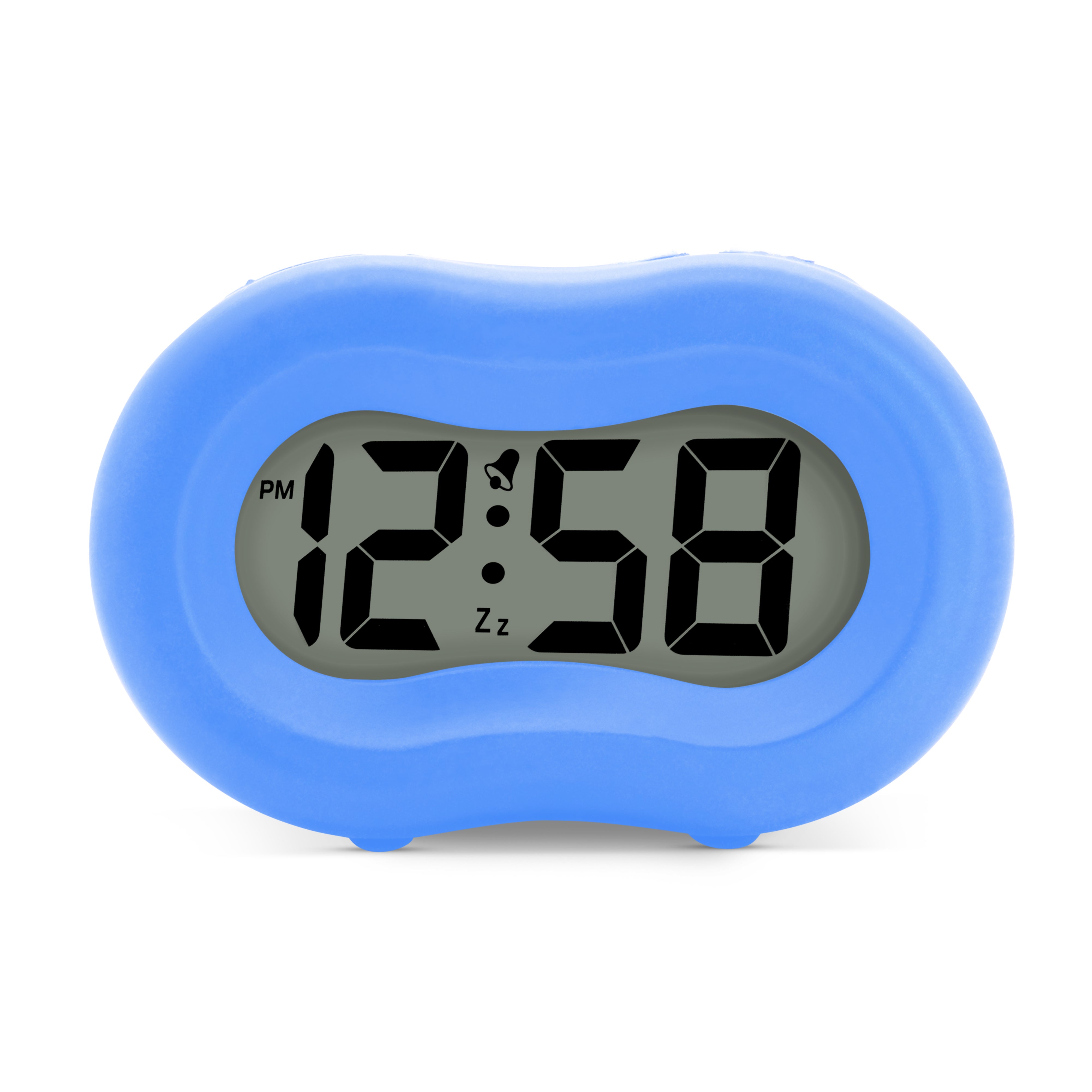 Acctim Vierra Digital Alarm Clock Blue