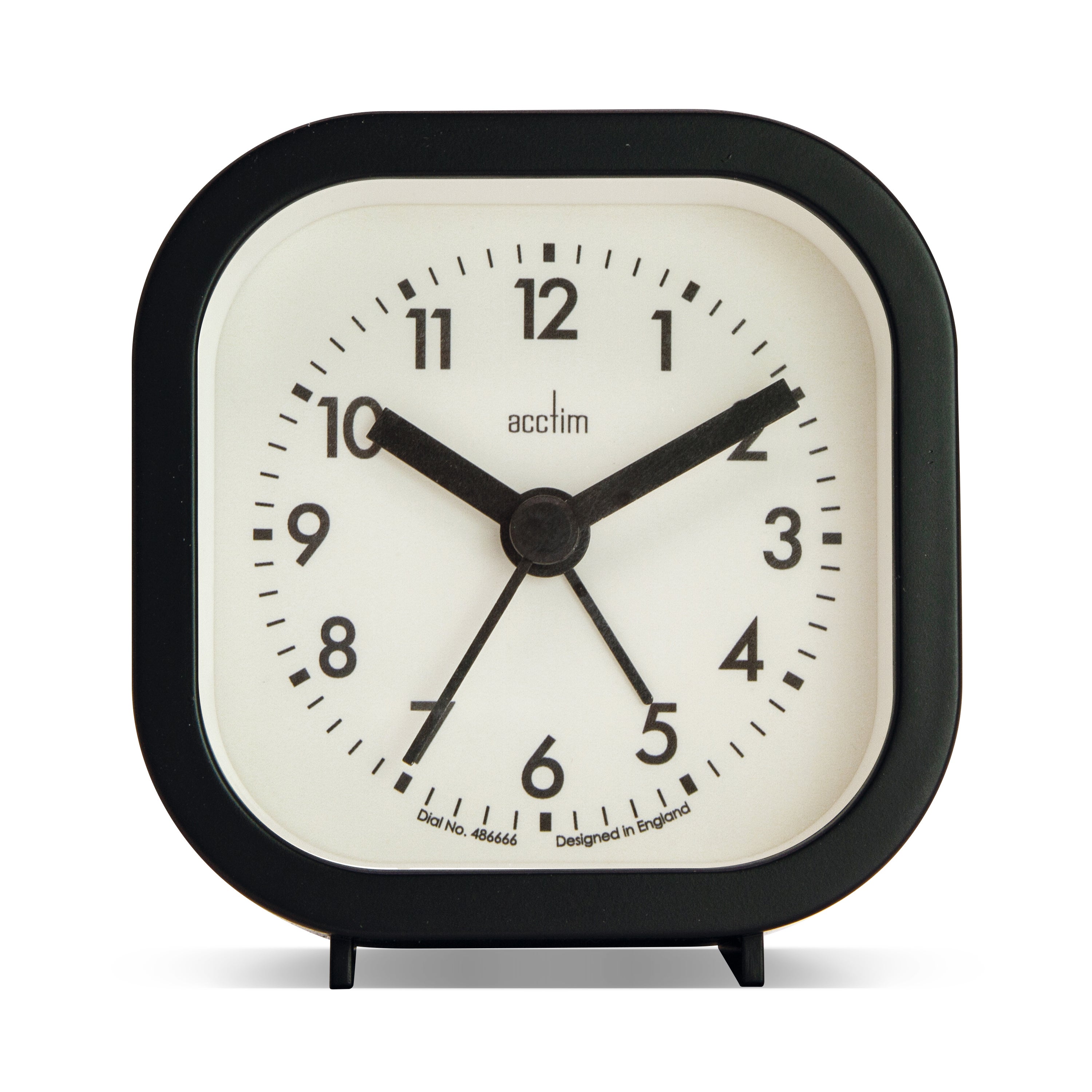 Acctim Robyn Mini Alarm Clock Black