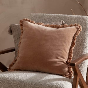 Bertie Velvet Square Cushion