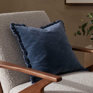 Bertie Velvet Square Cushion