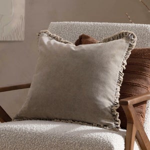 Bertie Velvet Square Cushion