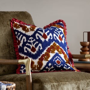 Henderson Embroidered Square Cushion