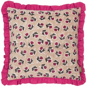 Kemble Ruffle Square Cushion