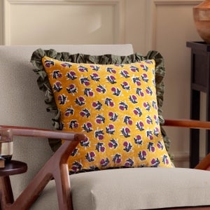 Kemble Ruffle Square Cushion