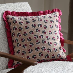 Kemble Ruffle Square Cushion