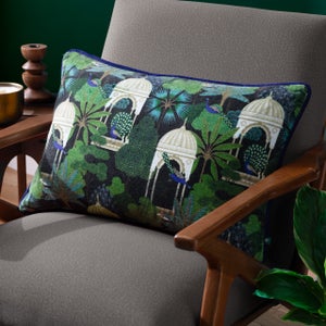 Serenity Luxurious Velvet Rectangular Cushion