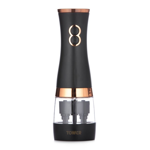 Click to view product details and reviews for Tower Cavaletto Black Salt And Pepper Mill. Click to view product details and reviews for Tower Cavaletto Black Salt And Pepper Mill.