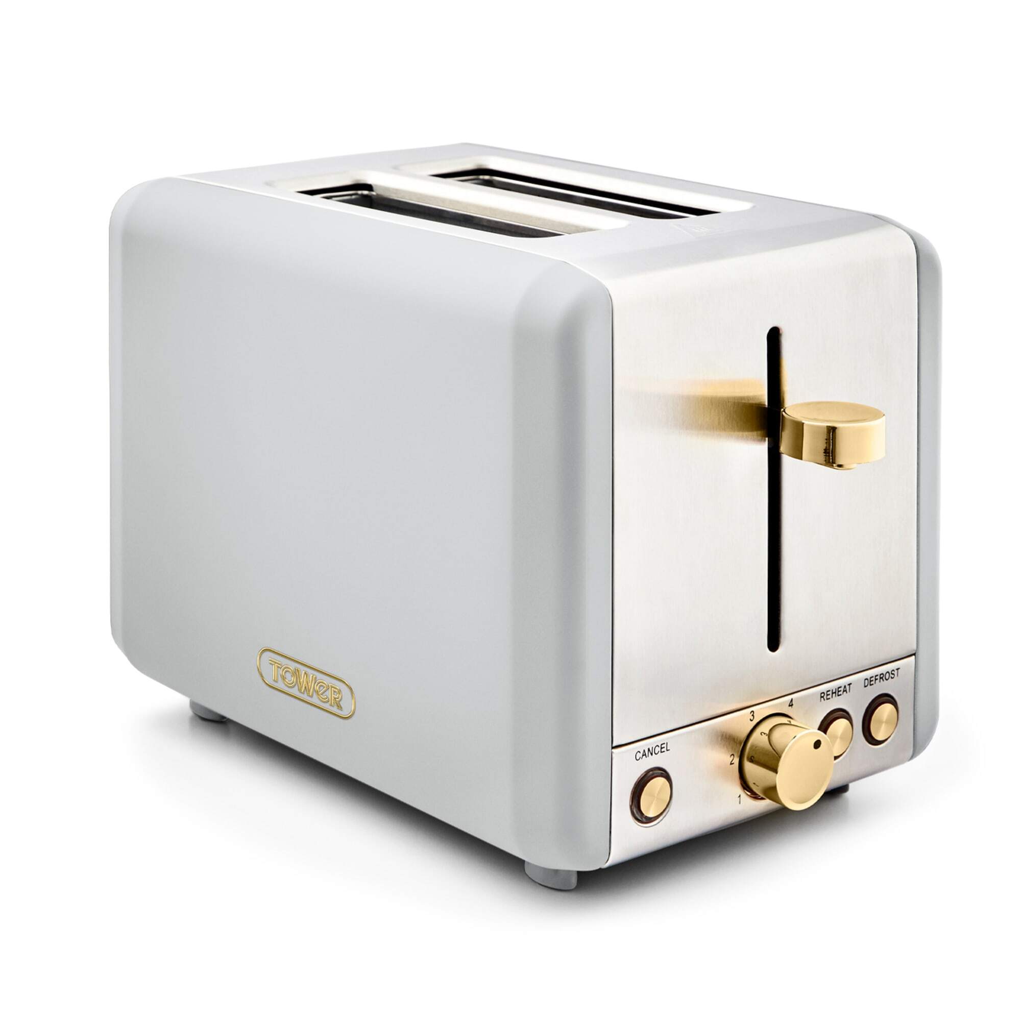 Tower Cavaletto 2 Slice Toaster White