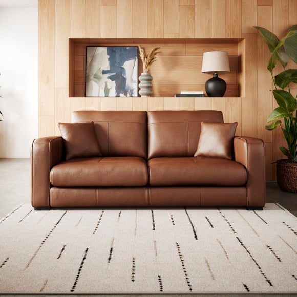 Carson Vintage Leather 3 Seater Sofa