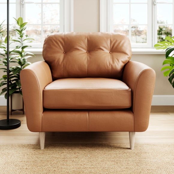 Sven Classic Leather Snuggle Chair