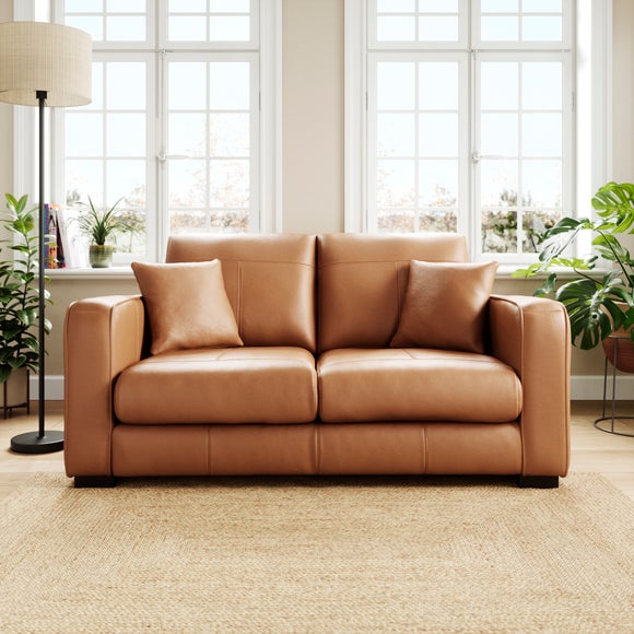 Carson Classic Leather 2 Seater Sofa