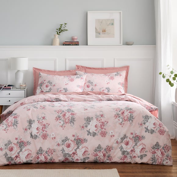 Darla Floral Duvet Cover And Pillowcase Set