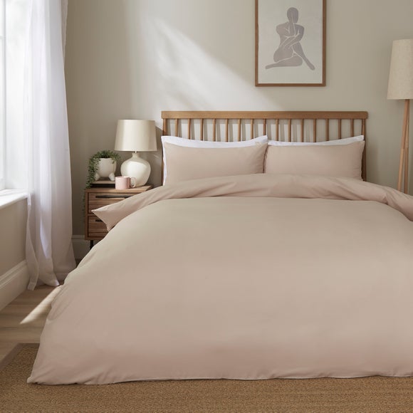 Super Soft Plain Polyester Duvet Cover Pillowcase Set