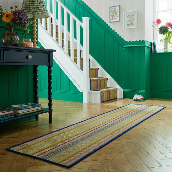 Click to view product details and reviews for Sophie Robinson Rock Candy Stripe Jute Runner. Click to view product details and reviews for Sophie Robinson Rock Candy Stripe Jute Runner.