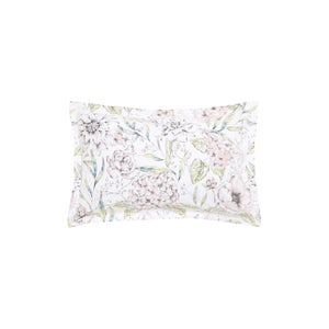 Holly Willoughby Floral Sketch 100 Cotton Oxford Pillowcase