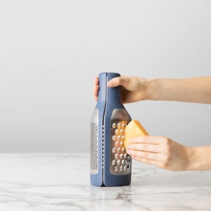Chefn 2-in-1 Box Grater Set With 3 Hand Cheese Graters