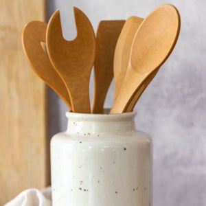 Natural Elements Reusable Wood Fibre Kitchen Utensil Set